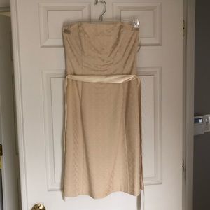 White House Black Market Strapless Dress